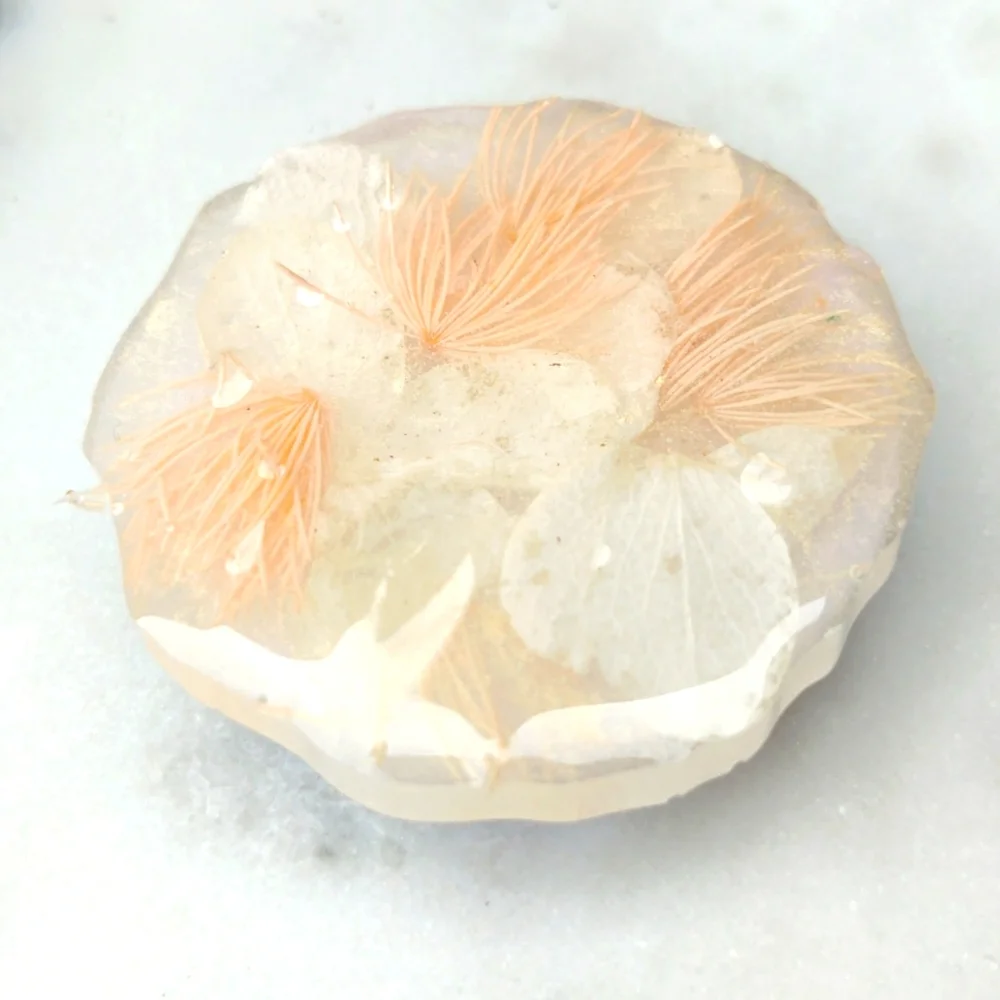 Handmade Dried Flowers Resin Phone Grip